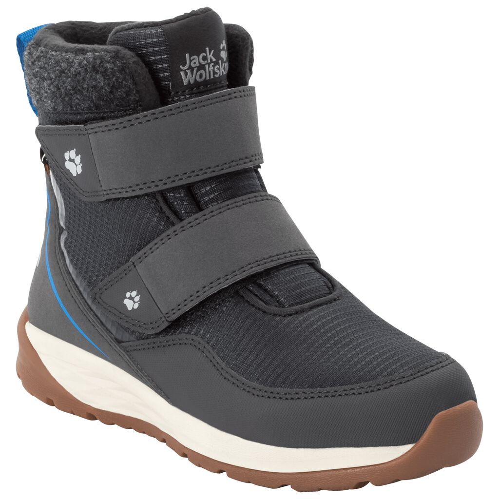 Jack Wolfskin POLAR BEAR TEXAPORE MID Chaussures Enfant Gris - XBRIFUQ-93